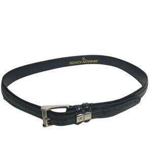 Stacy Adams Men's Genuine  Leather Snake Print  Belt Sz 42